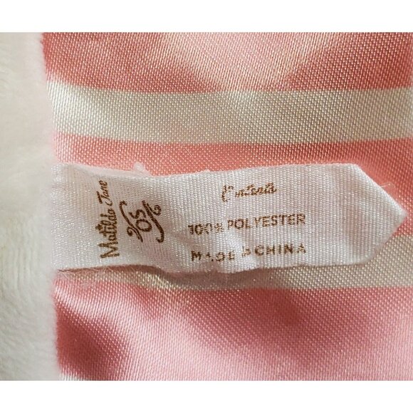 Matilda Jane Lovey Security Blanket Dream Chasers Rainbow Satin Trim Polka Dots - Picture 7 of 10